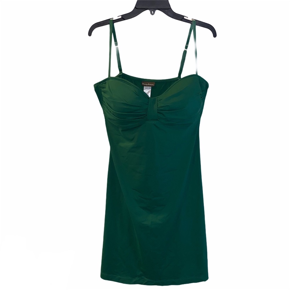 Tommy Bahama Pearl Green Swim Dress XL - Picture 1 of 8